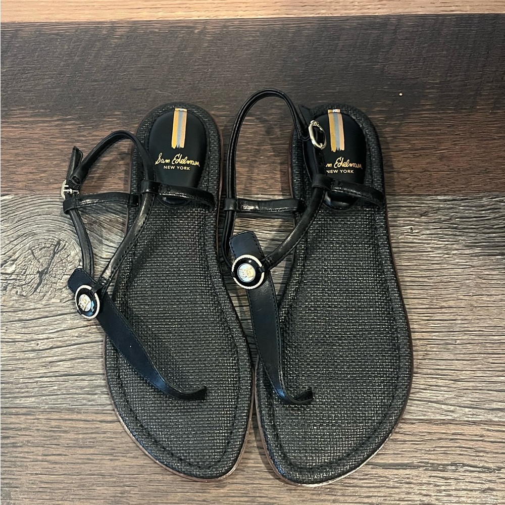 NWOT Sam Edelman Womens Gigi Signet Thong Sandal, Size 9 - Picture 2 of 8